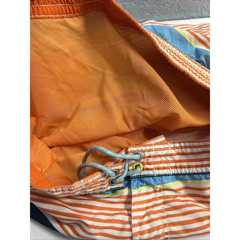 Tommy Bahama Relax Men's Swim Trunks Striped Shorts Size XL Mesh Lining